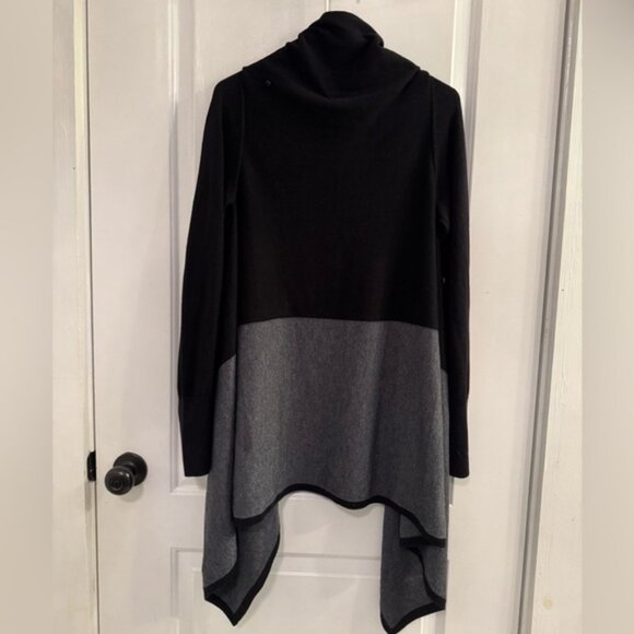 Smartwool Edgewood Wrap Sweat Cardigan Black Grey XL NEW WITH TAGS - Picture 2 of 8